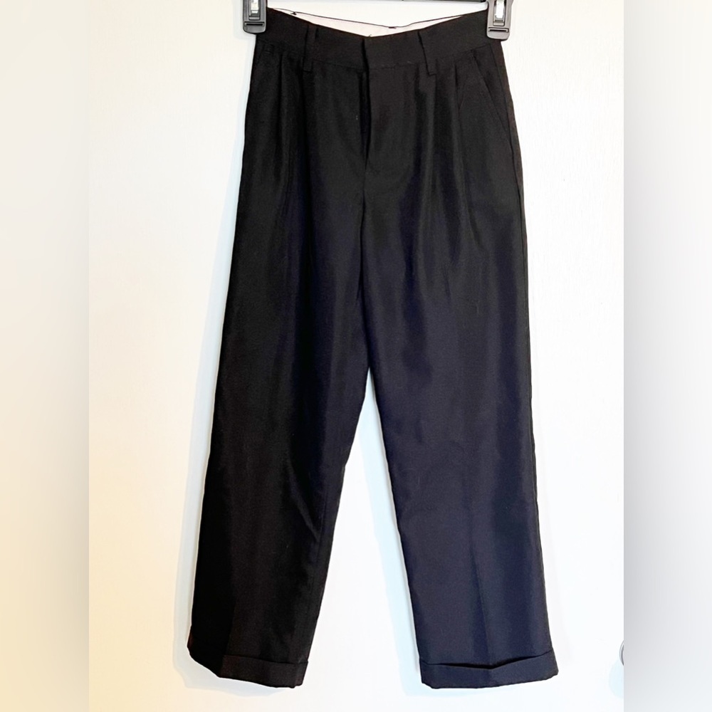 Boy’s Black Van Heusen Dress Pants 8 Slim